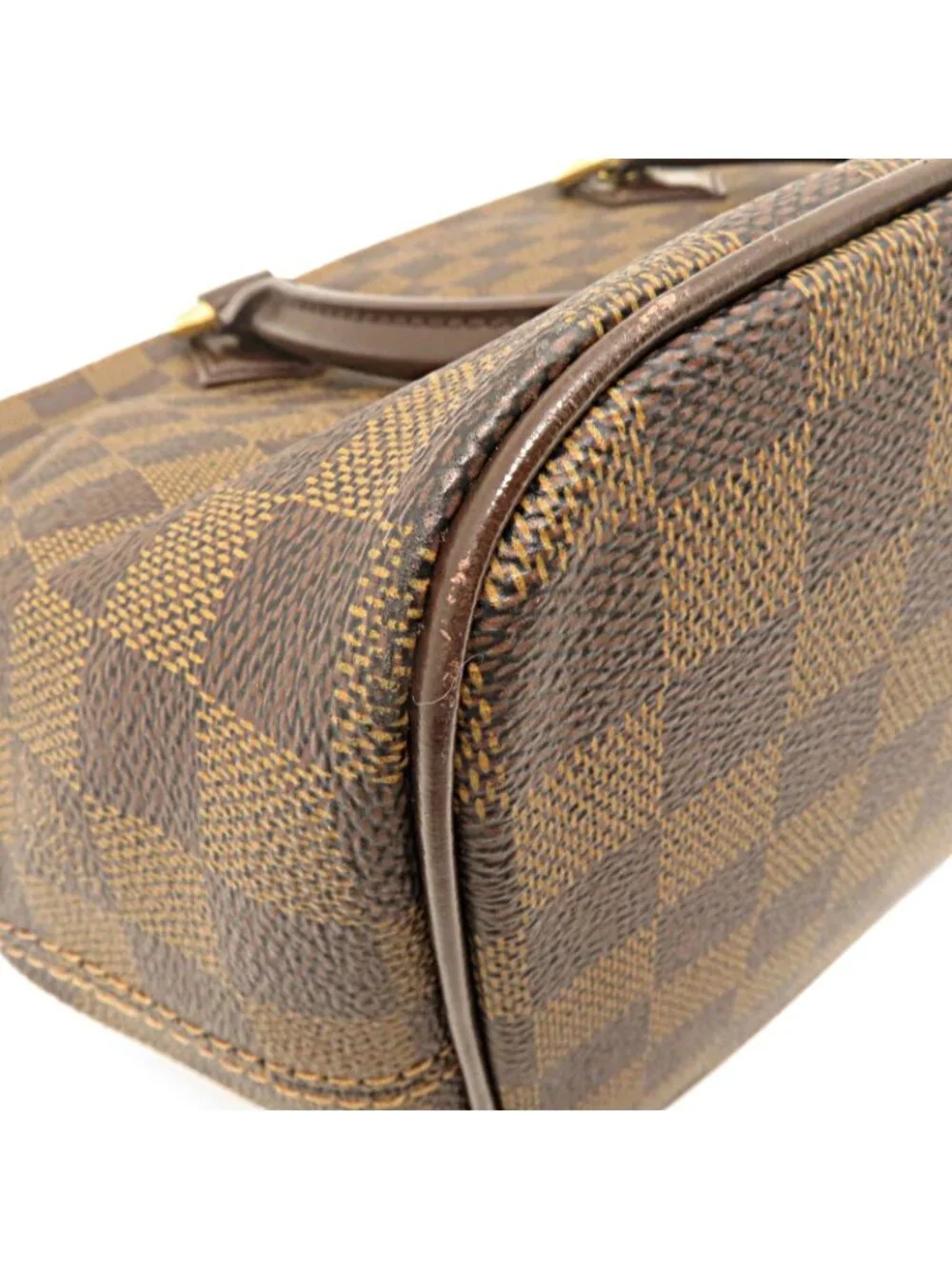 Louis Vuitton Saleya PM Damier Handbag Canvas Brown